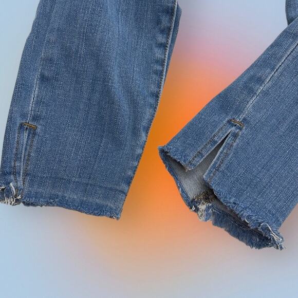 BANANA REPUBLIC Women’s 27 Skinny Ankle Blue Jeans - Picture 4 of 4